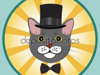 gravata e chapeu