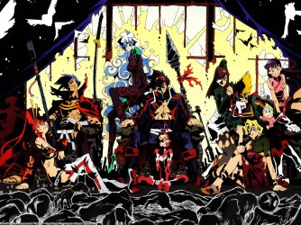 GURREN LAGAAN NÃO É SÓ A YOKO!!!111!1!!1 ( apesar de que gosto de um romance de vez em quando também rsrs )
