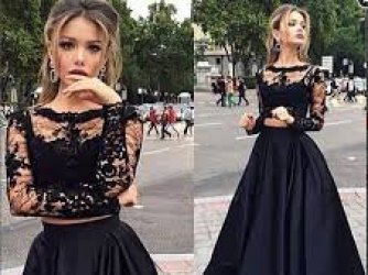 Vestido Simples Só Que Preto... E Legal.. ; - ;