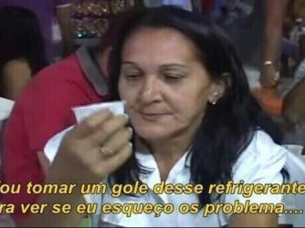 vou tomar um gole desse refrigerante...