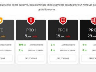 Cota diária do Mega
