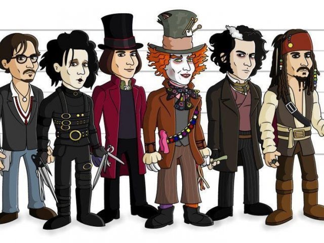 Qual personagem do Johnny Depp você seria?
