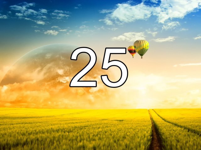 25
