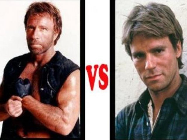 50% Chuck Norris e 50% Macgyver