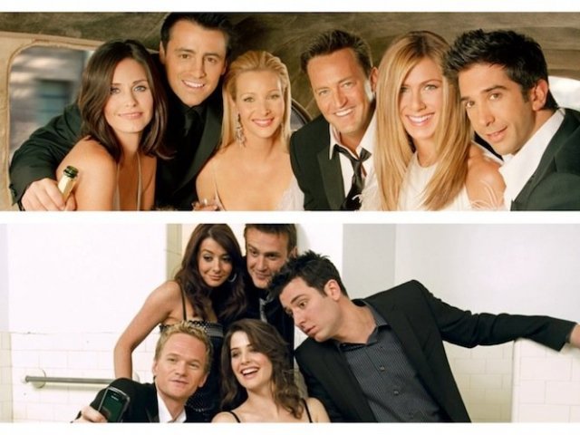50% Friends e 50% How I Met You Mother