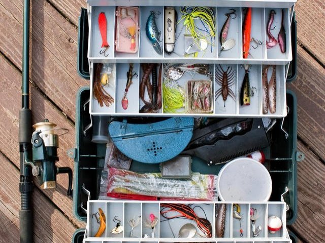 Equipamentos para pescar