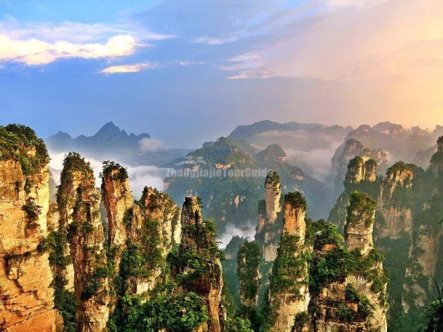 8. Parque Zhangjiajie - China