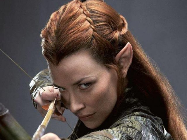 Você é Tauriel - a elfa arqueira.