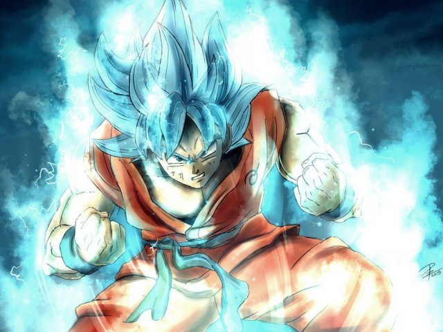 Goku Super sayajin Deus Super sayajin
