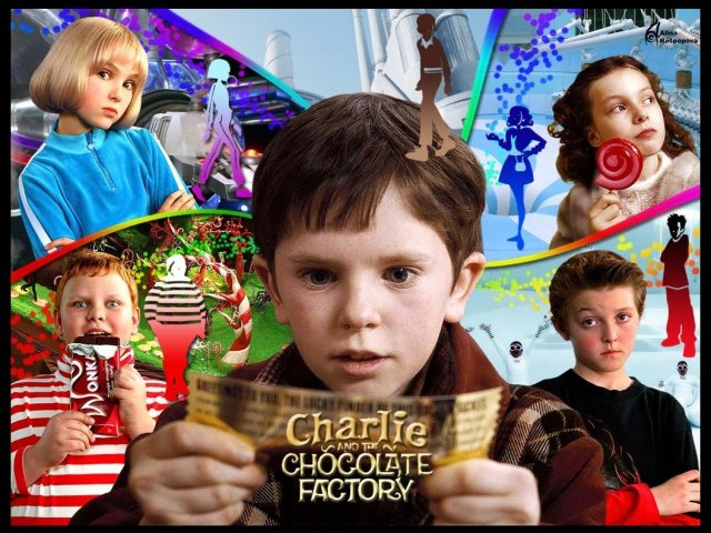 Quem você seria em ''A FANTÁSTICA FABRICA DE CHOCOLATE''?