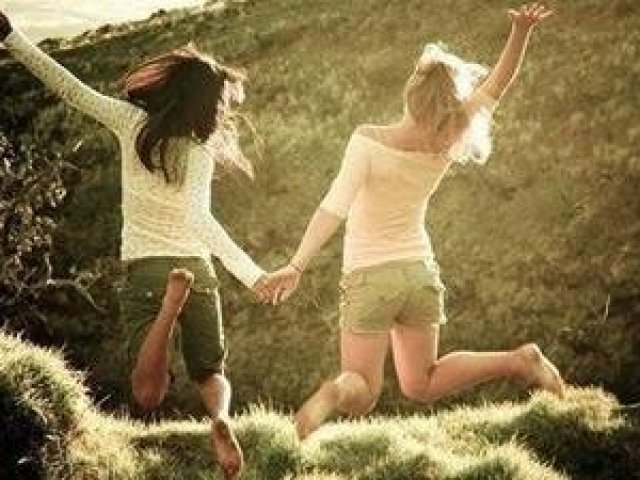 Melhores amigas finalmente