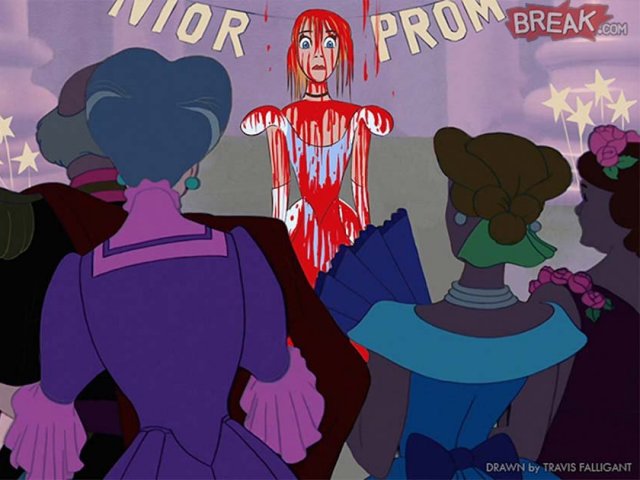 Cinderela como Carrie