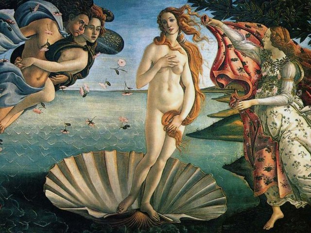 O Nascimento de Vênus - Sandro Botticelli