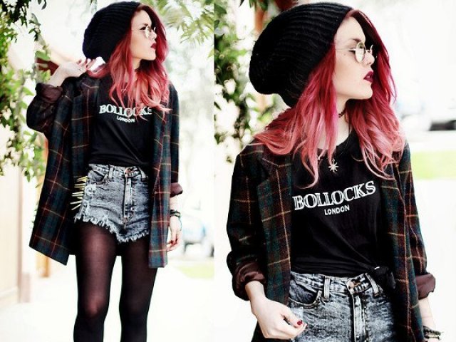 Garota grunge