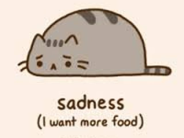Pusheen comilão