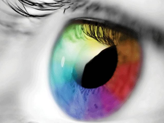 Qual seria a cor do seus olhos?