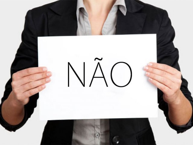 NÃO!