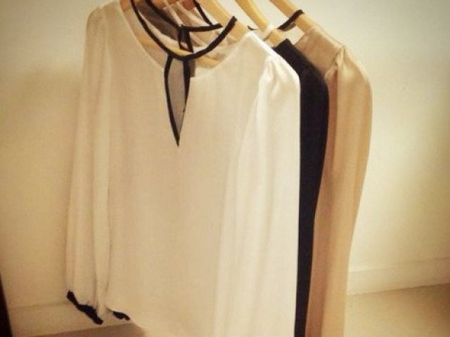 Blusa manga comprida