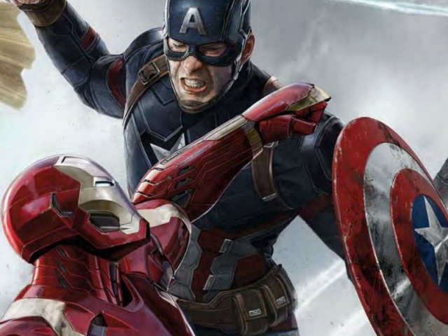75% Capitão América e 25% Homem de Ferro