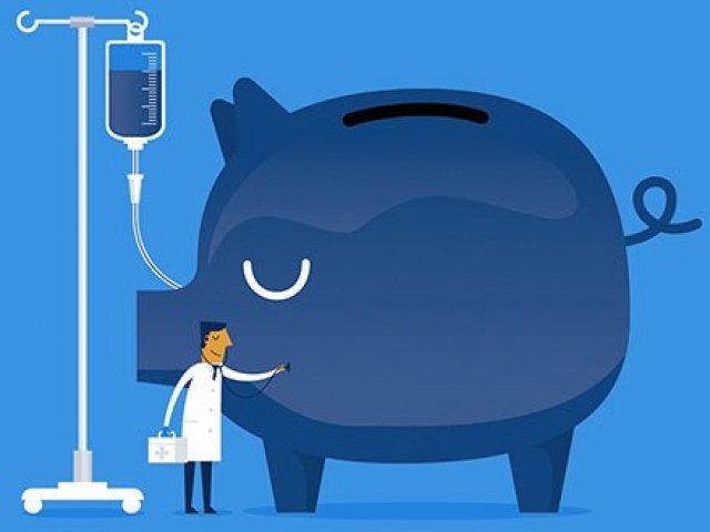 Hmm... As finanças da clínica não vão muito bem