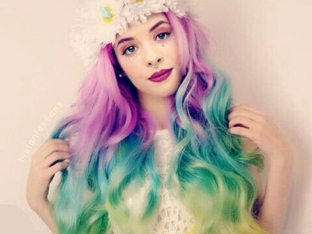 Cabelo colorido