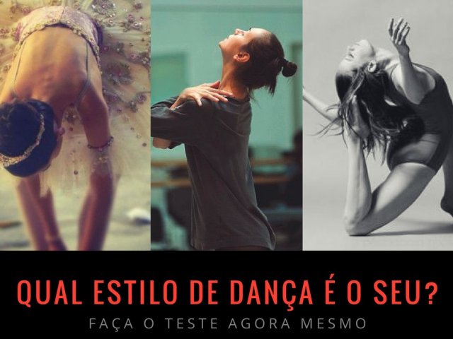 Qual estilo de dança é o seu?