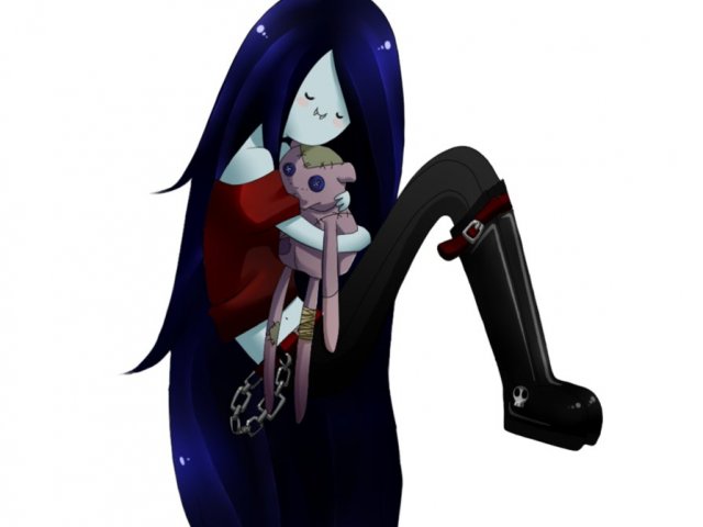 Parabéns! Até agora vc é realmente fã de Marceline e talvez Hora de aventura! 6/6