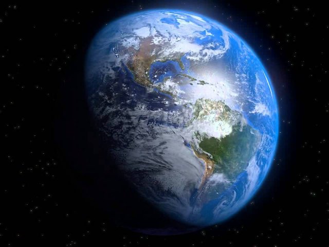 Nosso planeta e em volta dele.