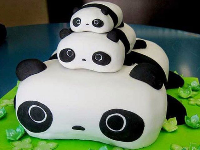 Bolo de panda