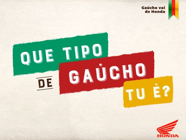 Que tipo de gaúcho tu é?