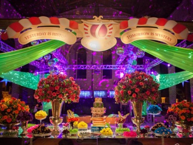 DECORAÇÃO TEMA TOMORROWLAND