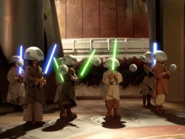 Parabéns pequeno jedi.