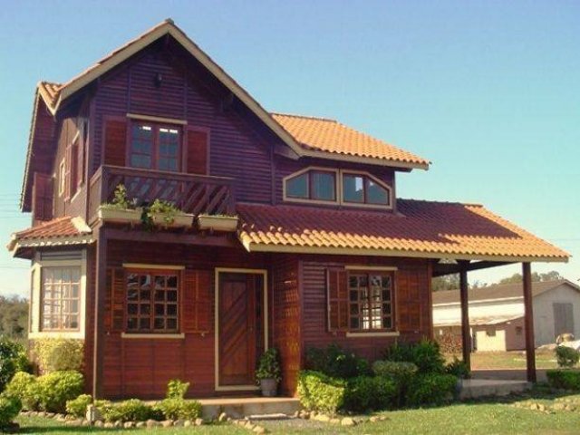 Casa de madeira!