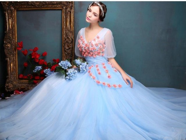 Como será o seu vestido de baile?