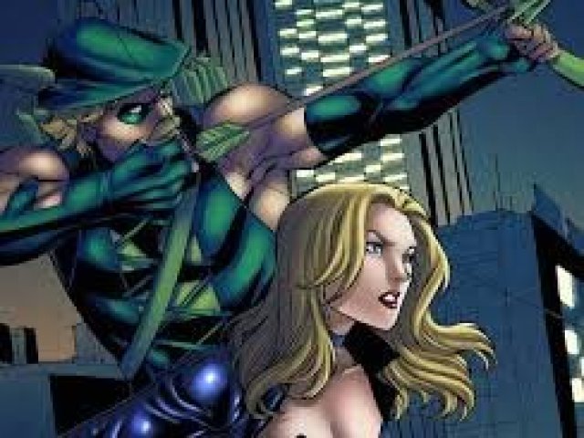 Oliver queen/Arqueiro Verde e Dinah Lance/Canário Negro
