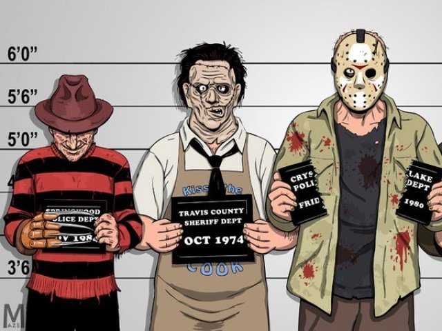 Qual vilão dos filmes de terror você seria?
