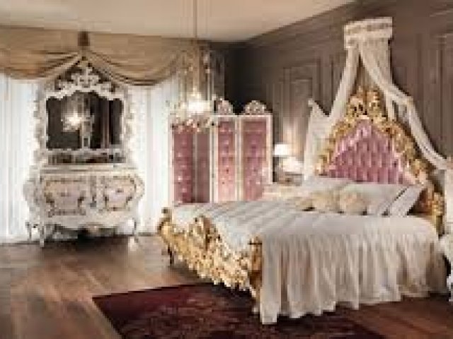 Quarto de princesa luxuosa