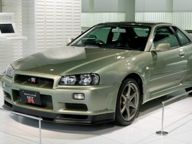 5. nissan skyline r34