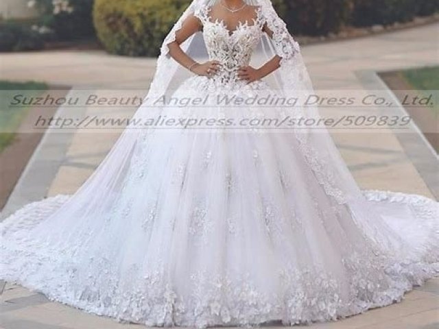 Vestido luxuoso