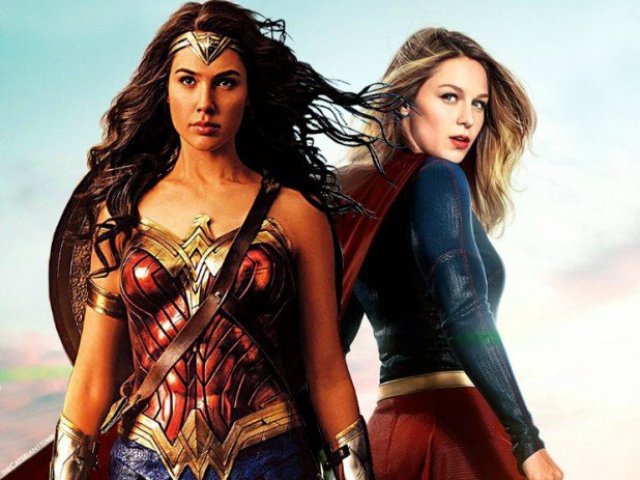 50% Supergirl e 50% Mulher Maravilha!
