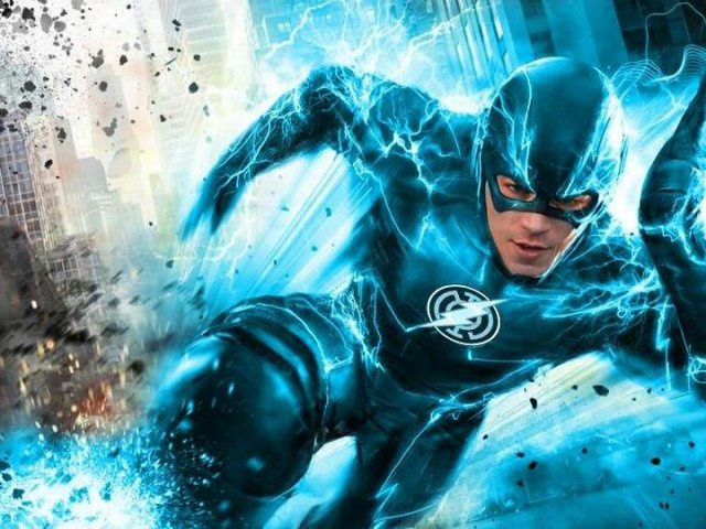Flash azul