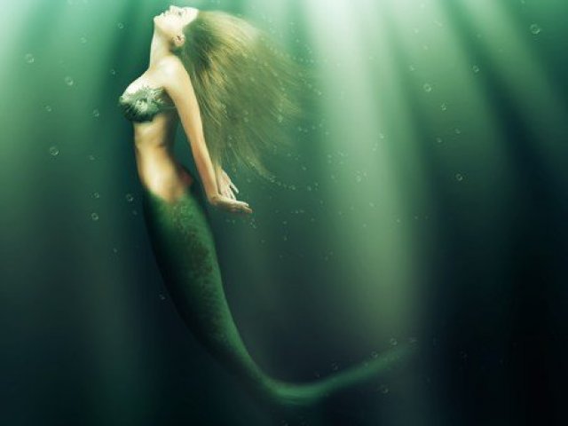 Sereia da natureza