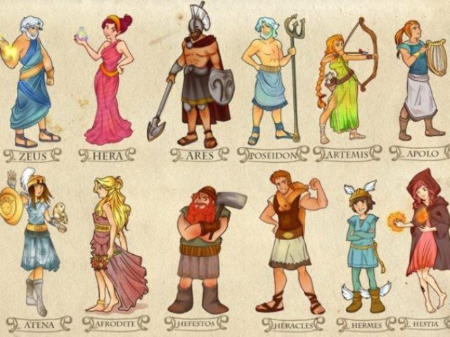 O que você sabe sobre os deuses gregos?