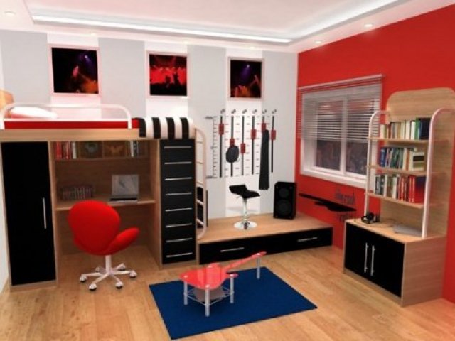 Quarto rockeira