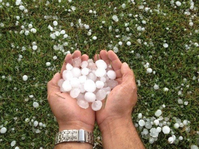 Chuva de granizo