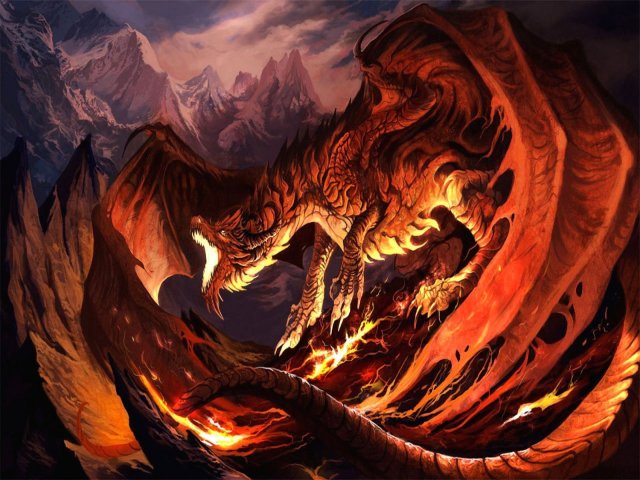 Dragão do fogo