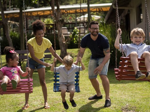 Experiência de férias em família