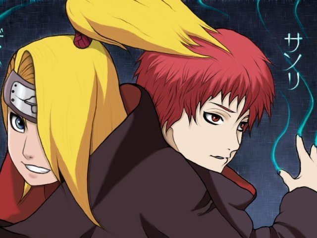 Você é mais Deidara ou Sasori?