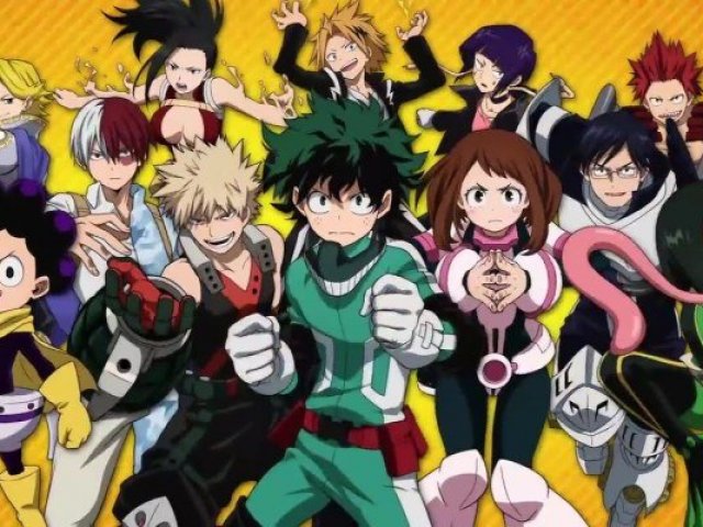 O quanto você sabe sobre: Boku no hero academia?
