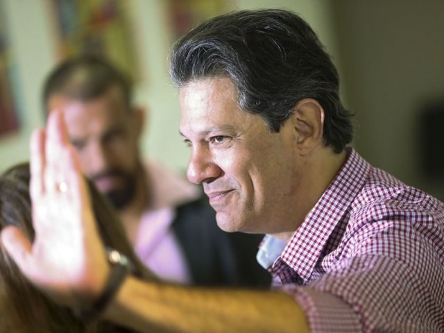 Seu candidato é Fernando Haddad.